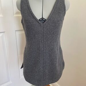 Proenza Schouler Gray Wool Sleeveless Top